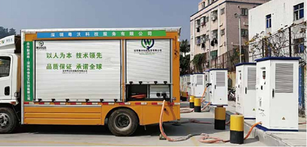 英威腾充电桩案例-深圳天骏工业园充电桩项目