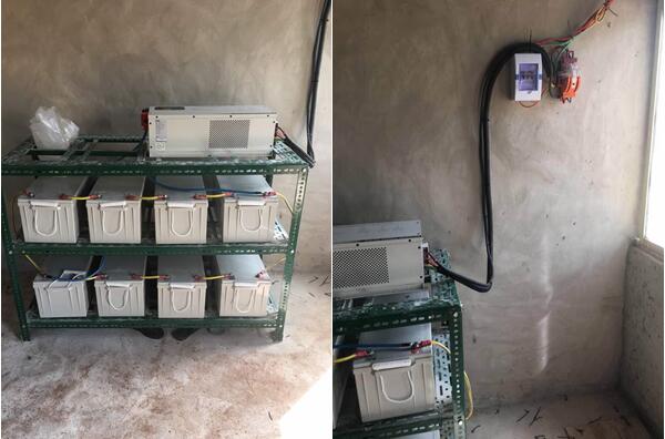 尼日利亚6KW光伏离网逆变器项目